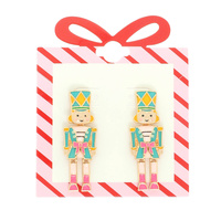 CHRISTMAS NUTCRACKER EARRINGS