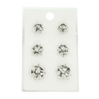 CHRISTMAS MINI GIFT BOW EARRINGS SET