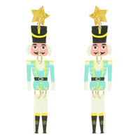CHRISTMAS NUTCRACKER POST EARRINGS