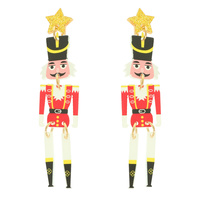 CHRISTMAS NUTCRACKER POST EARRINGS