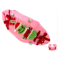 CHRISTMAS GRINCH TOP KNOTTED HEADBAND