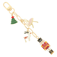 CHRISTMAS NUTCRACKER BAG CHARM