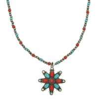 WESTERN CHRISTMAS SNOWFLAKE PENDANT
