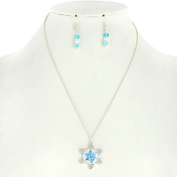 SNOWFLAKE 18" BUBBLE NK SET